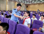 同心‘童’行 共护未来，长航武汉公安汉阳派出所开展安全知识进校园活动