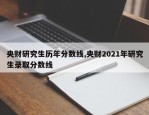央财研究生历年分数线,央财2021年研究生录取分数线