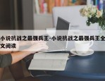 小说抗战之最强兵王-小说抗战之最强兵王全文阅读