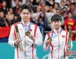 巴黎奥运会乒乓球混双决赛：王楚钦/孙颖莎 4：2 战胜朝鲜组合，夺得中国乒乓球队首金