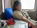 湖北黄石供电职工汪小洁紧急捐献罕见熊猫血，救助病患