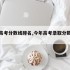 今年高考分数线排名,今年高考录取分数线排名
