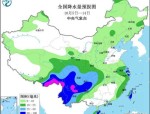 假期天气地图：江浙沪降雨减弱，西南降水频繁，返程需注意防雨防滑