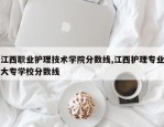 江西职业护理技术学院分数线,江西护理专业大专学校分数线