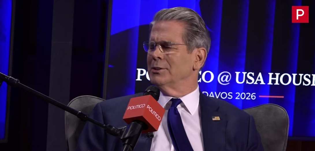 Politico《对话》节目视频截图