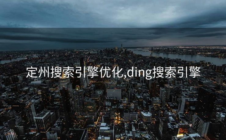 定州搜索引擎优化,ding搜索引擎