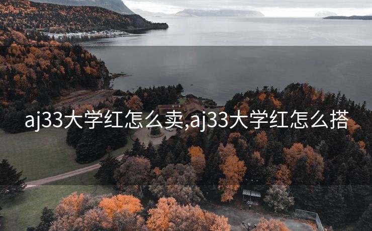 aj33大学红怎么卖,aj33大学红怎么搭