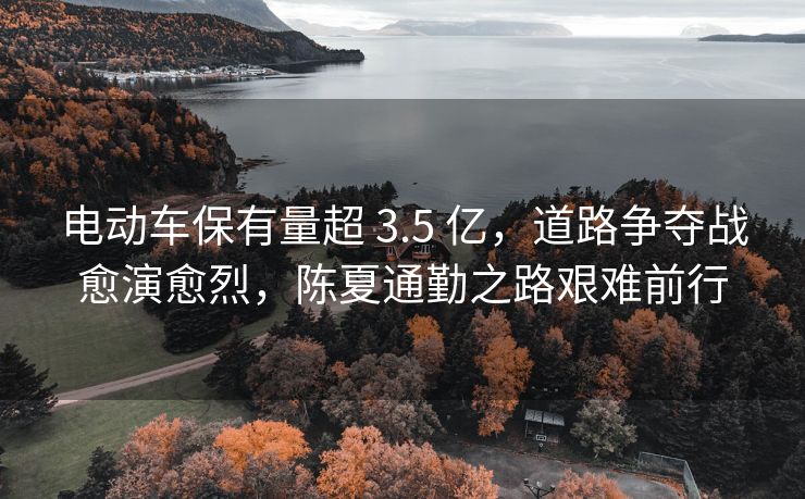 电动车保有量超 3.5 亿，道路争夺战愈演愈烈，陈夏通勤之路艰难前行