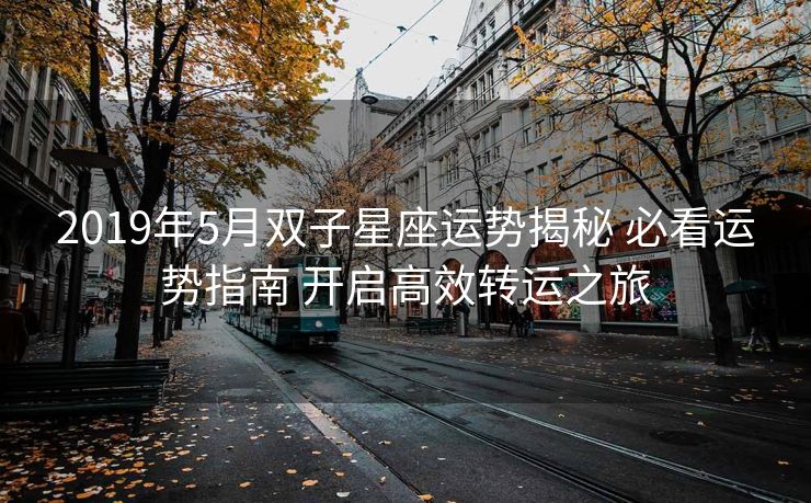 2019年5月双子星座运势揭秘 必看运势指南 开启高效转运之旅