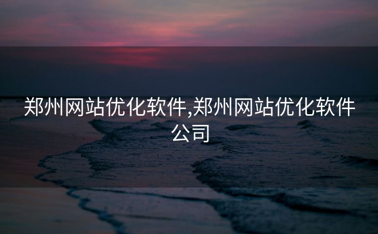 郑州网站优化软件,郑州网站优化软件公司