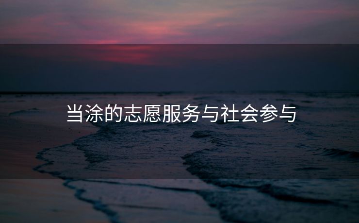 当涂的志愿服务与社会参与
