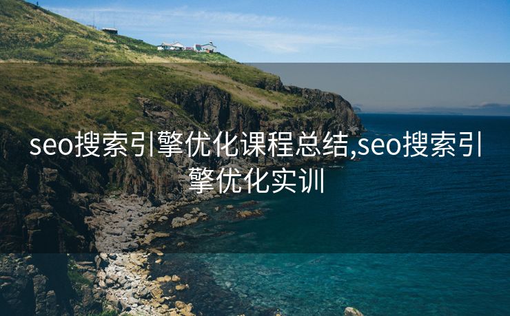 seo搜索引擎优化课程总结,seo搜索引擎优化实训