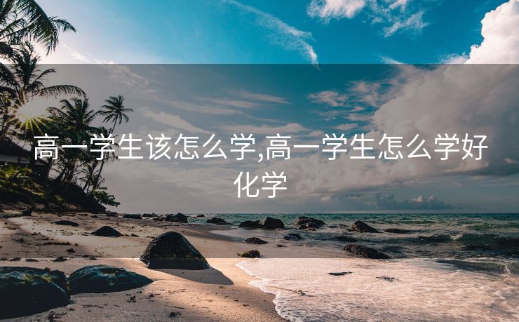高一学生该怎么学,高一学生怎么学好化学